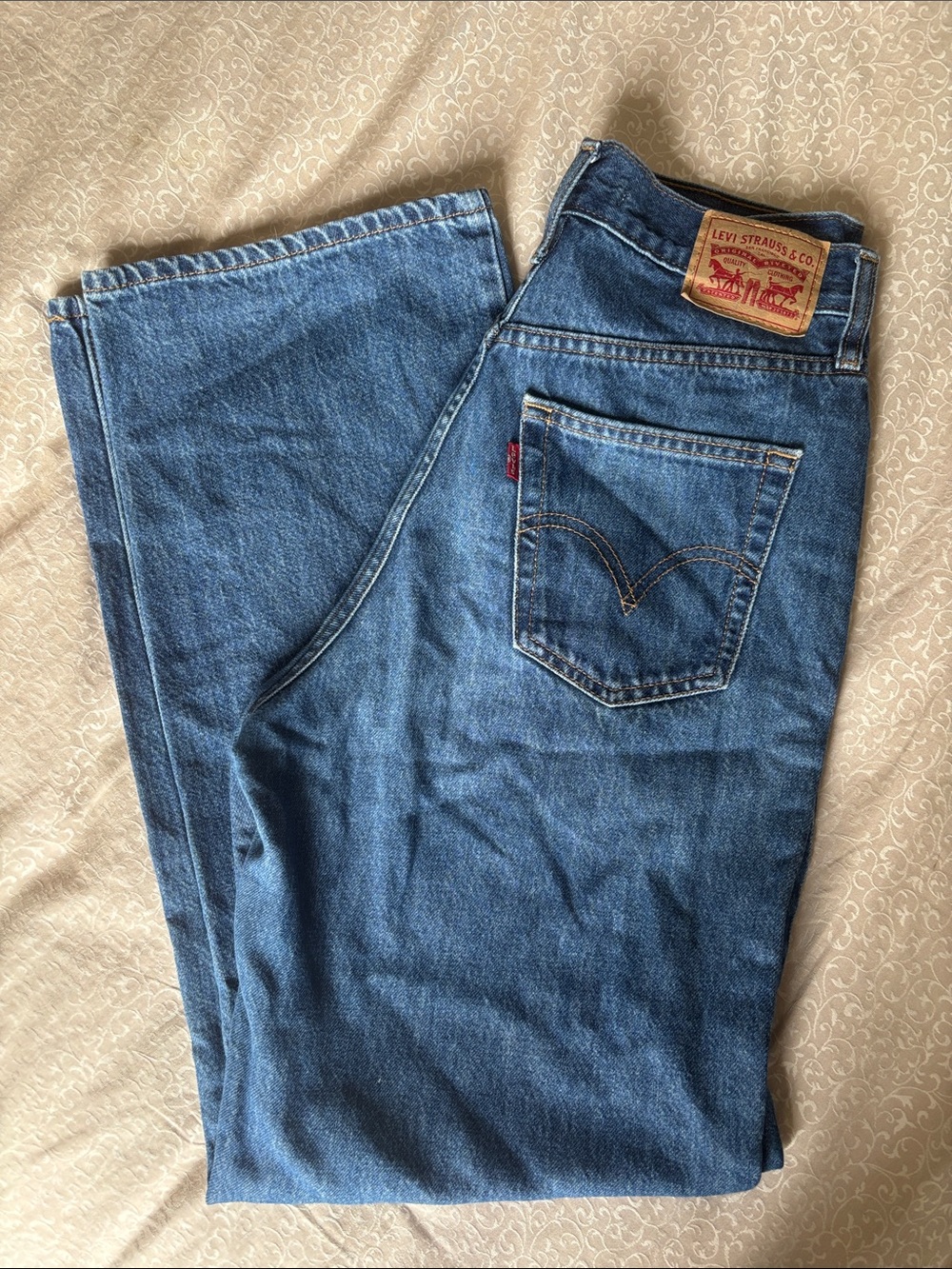 Levi’s High Waist Straight Jeans